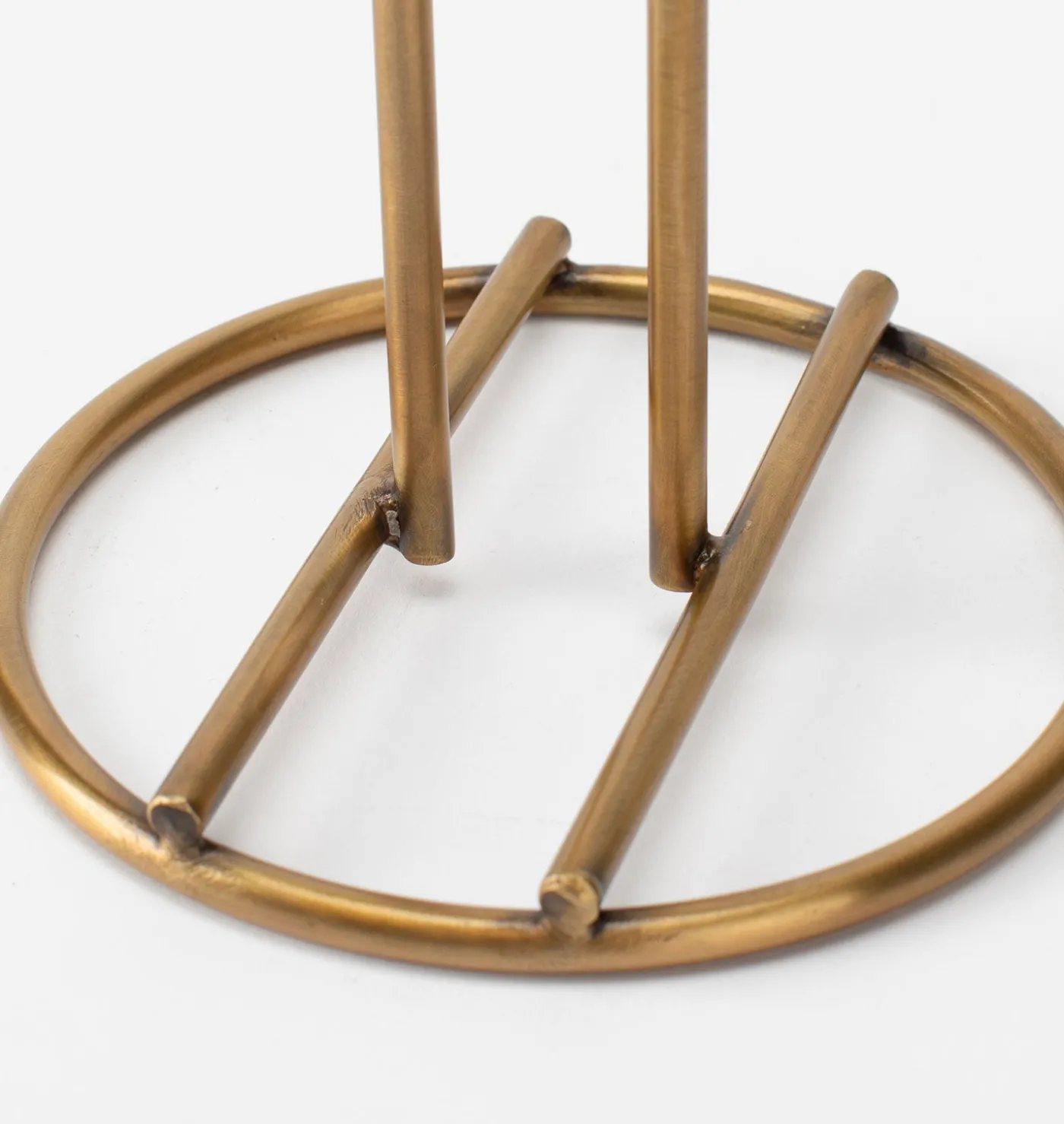 Brass Paper Towel Holder