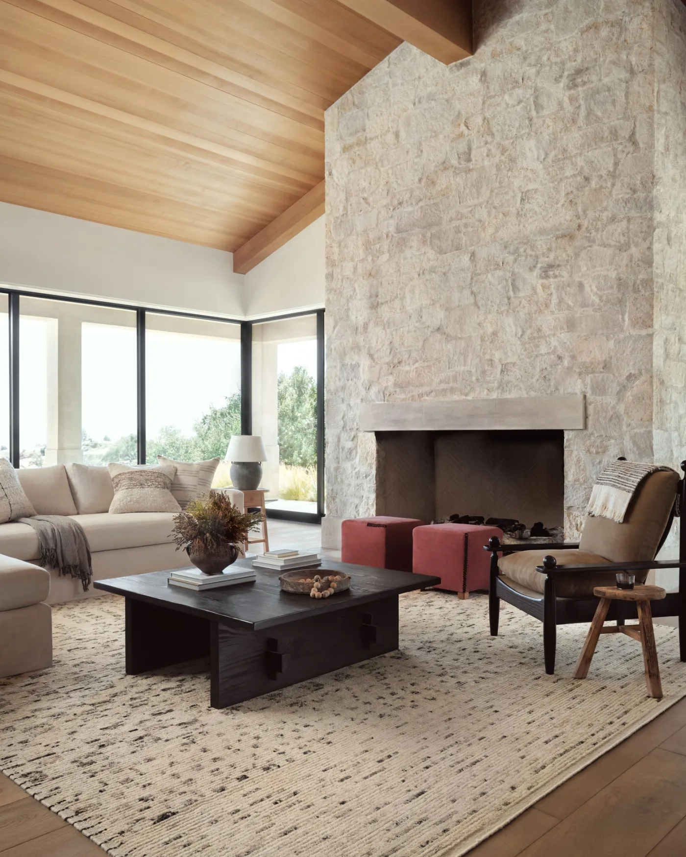 Briyana BRI-01 Natural / Granite Area Rug