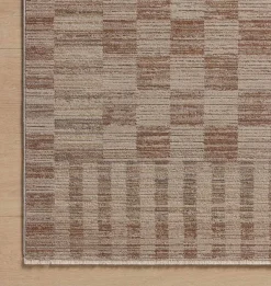 Cali CIL-06 Brick / Natural Area Rug