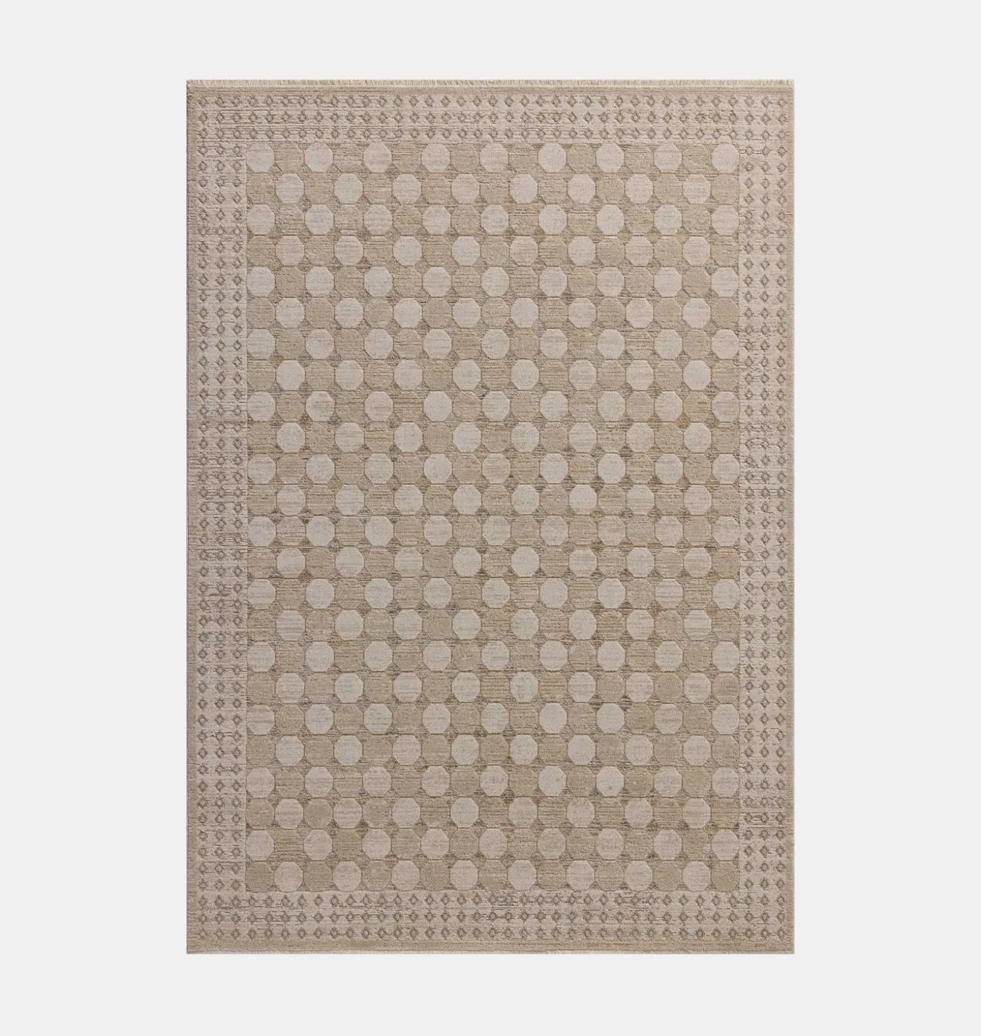 Cali CIL-01 Taupe / Natural Area Rug