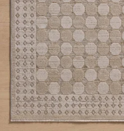 Cali CIL-01 Taupe / Natural Area Rug