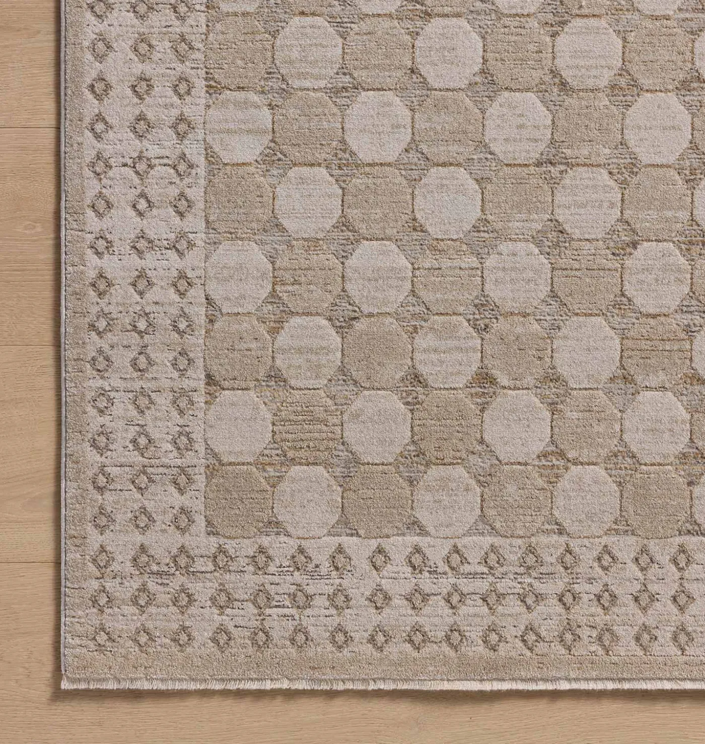 Cali CIL-01 Taupe / Natural Area Rug