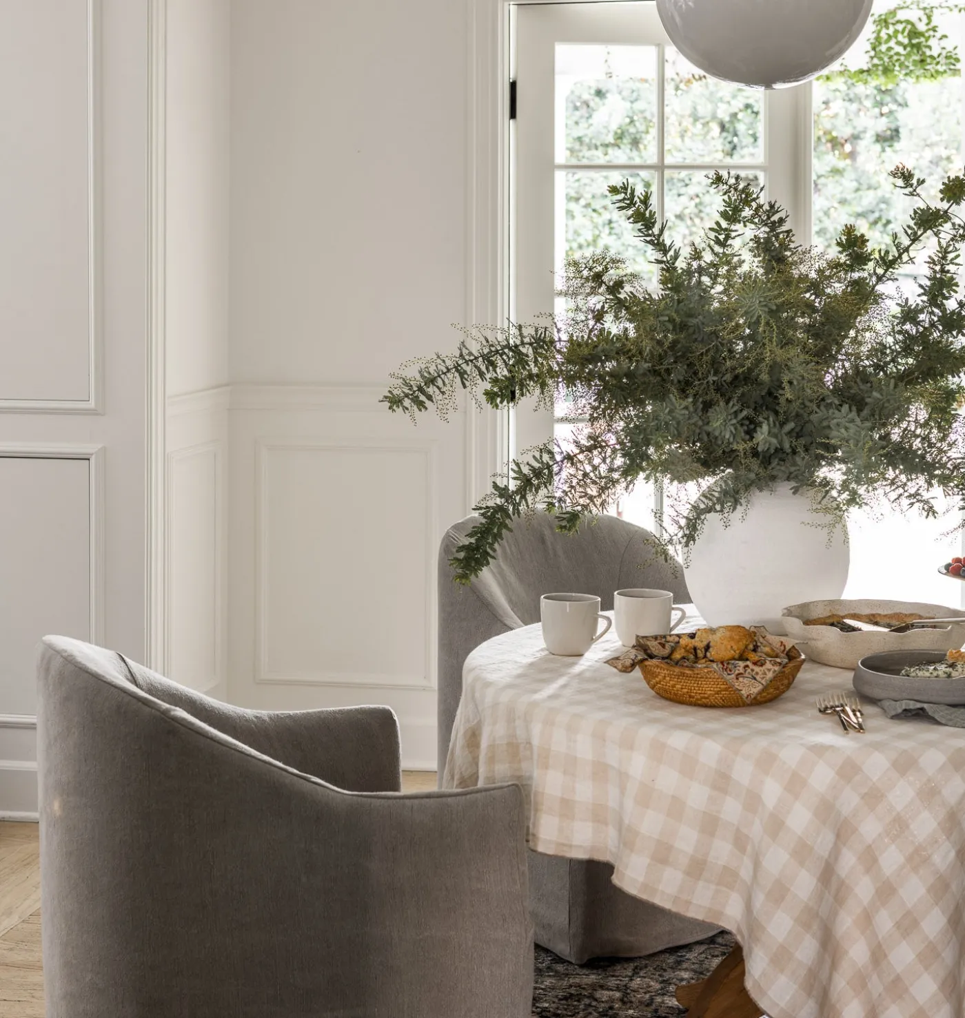 Canvas Vintage Tablecloth