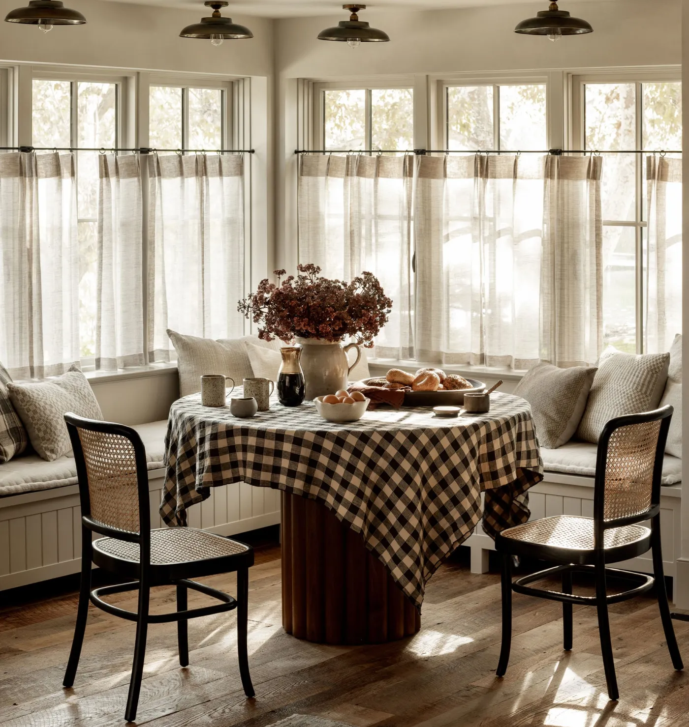 Canvas Vintage Tablecloth