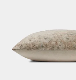 Celestia Pillow 22'' x 22'' Natural / Blue
