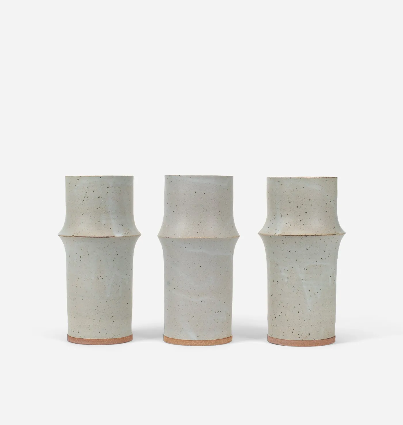 Ceramic Ridge Vase