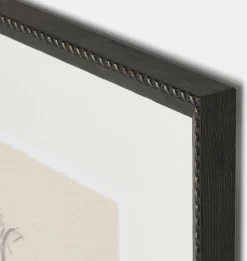 Charcoal Her by Brittney Schulz Framed Print