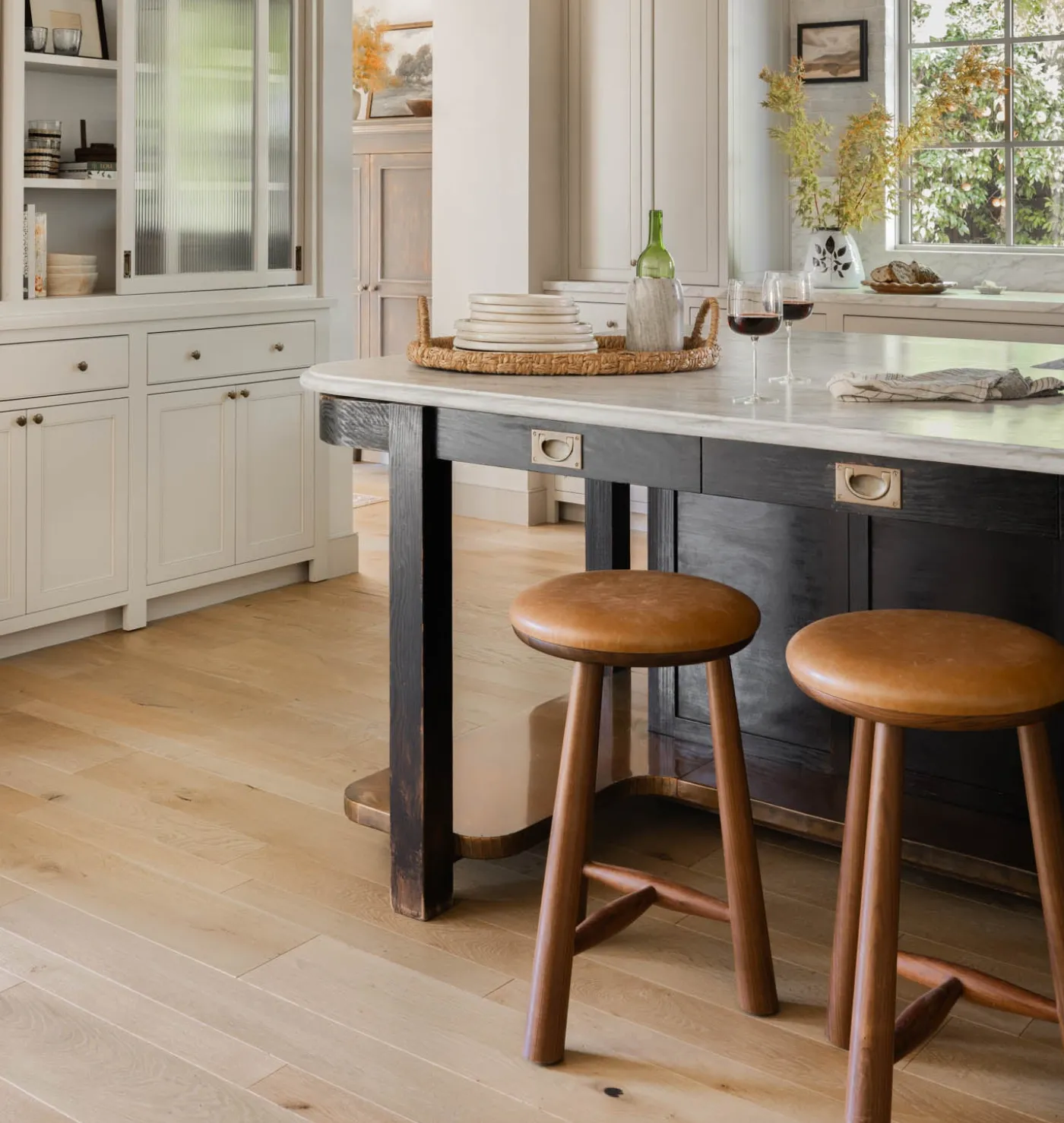 Charlie Upholstered Bar Stool