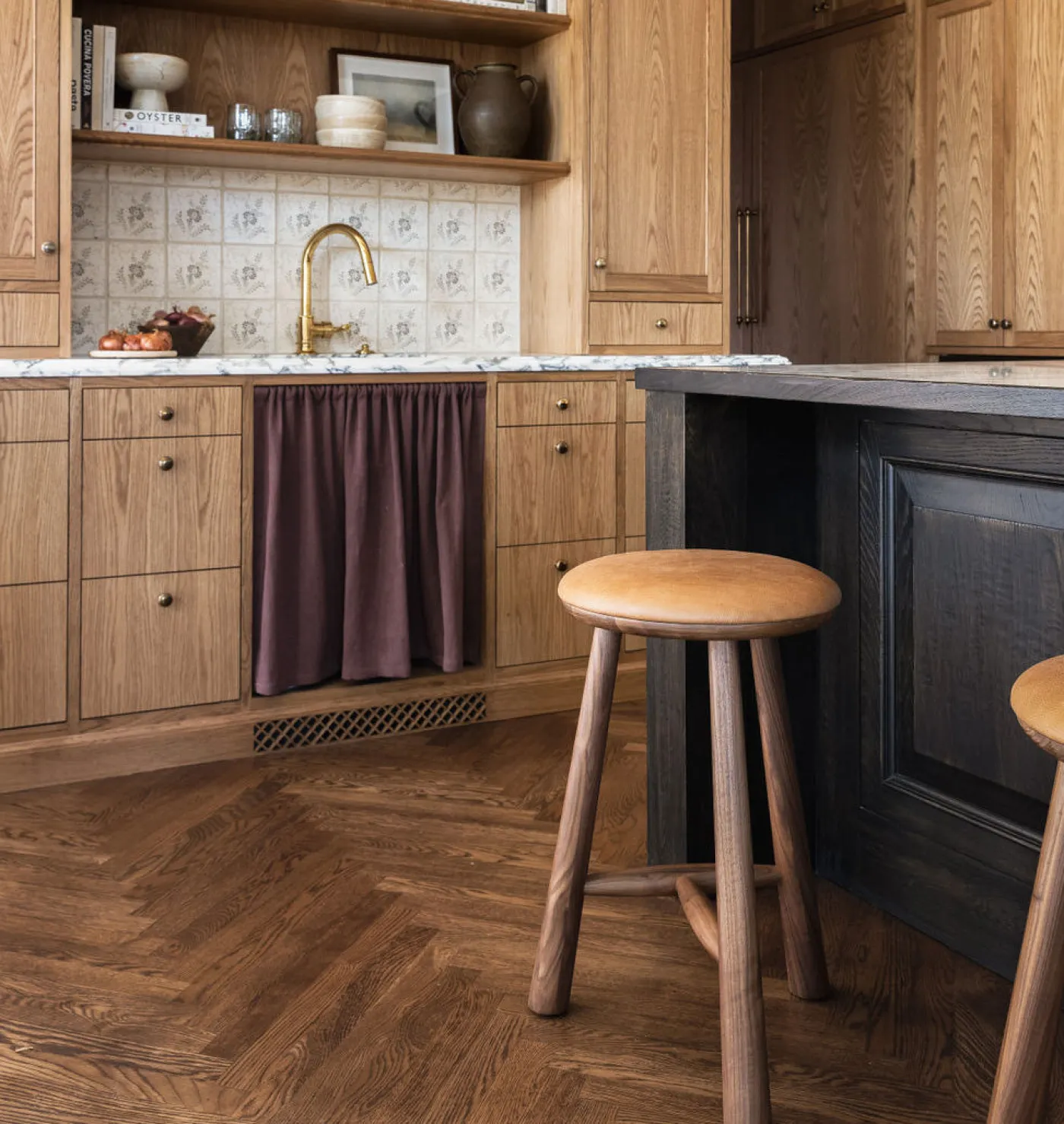 Charlie Upholstered Counter Stool