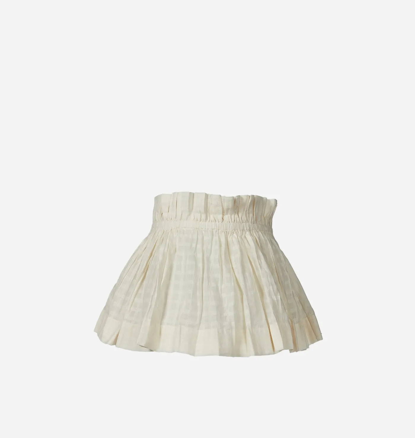 Checked Cotton Table Lamp Shade