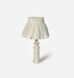 Checked Cotton Table Lamp Shade