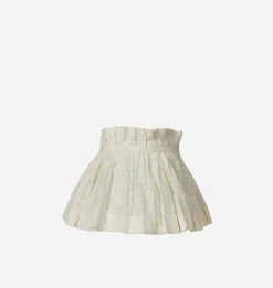 Checked Cotton Table Lamp
