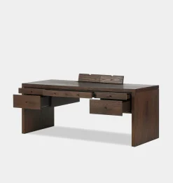 Chena Desk Umber Oak