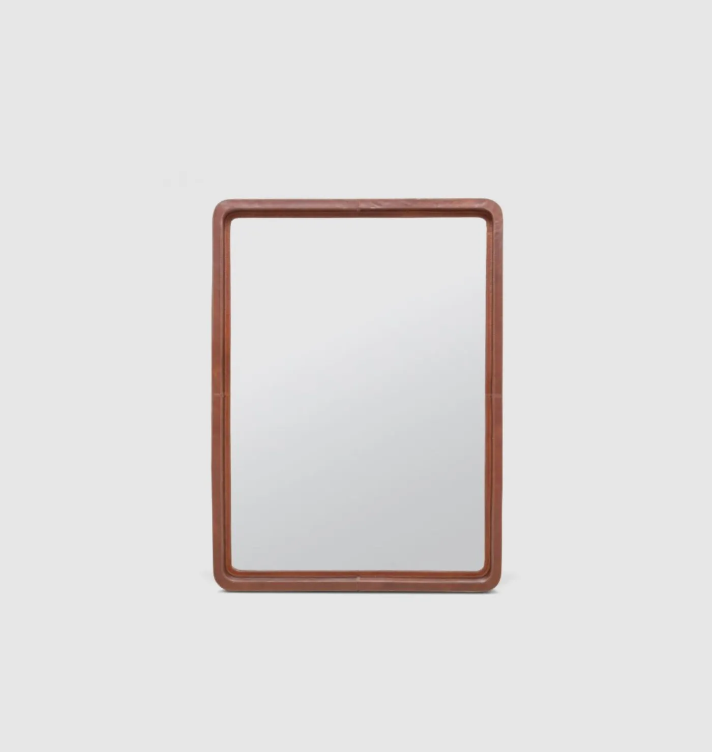 Chicory Leather Mirror