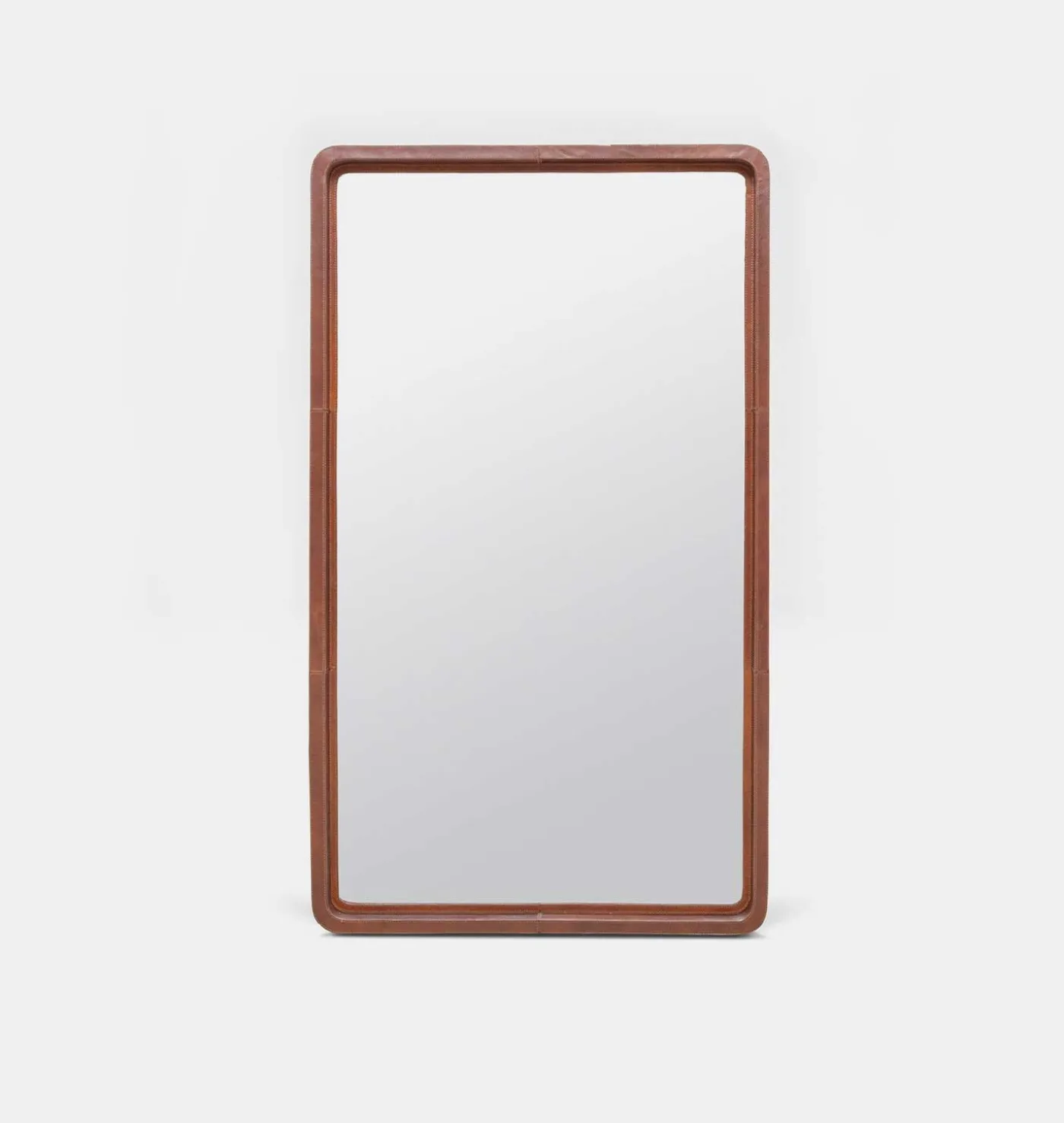 Chicory Leather Mirror