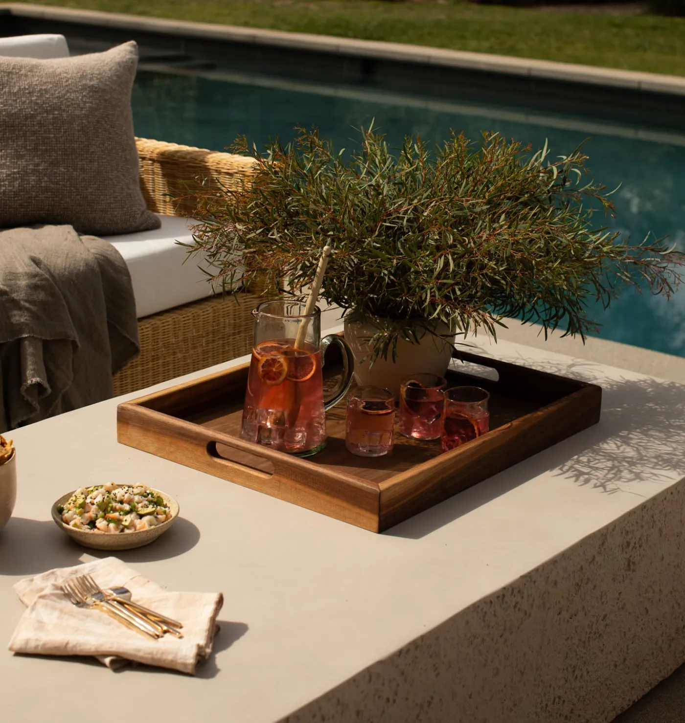 Clyde Outdoor Coffee Table