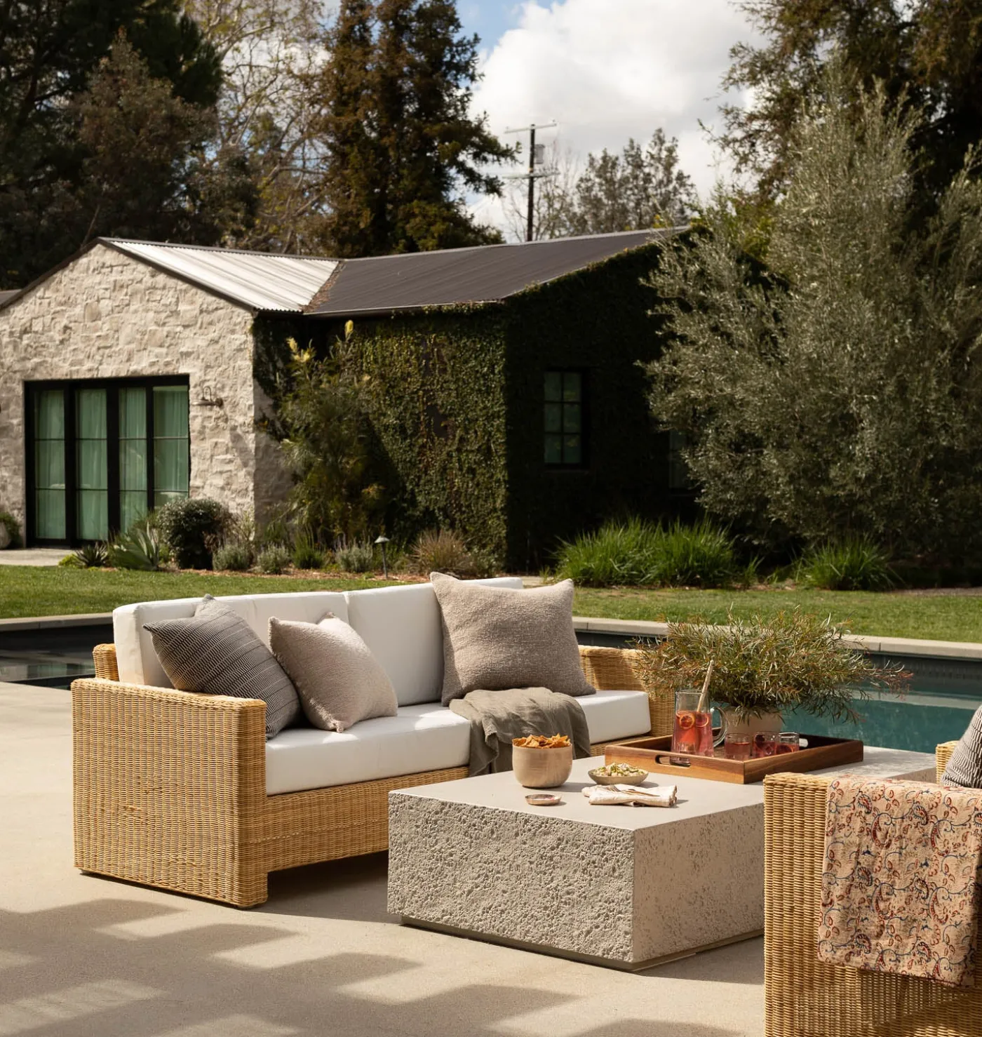 Clyde Outdoor Coffee Table