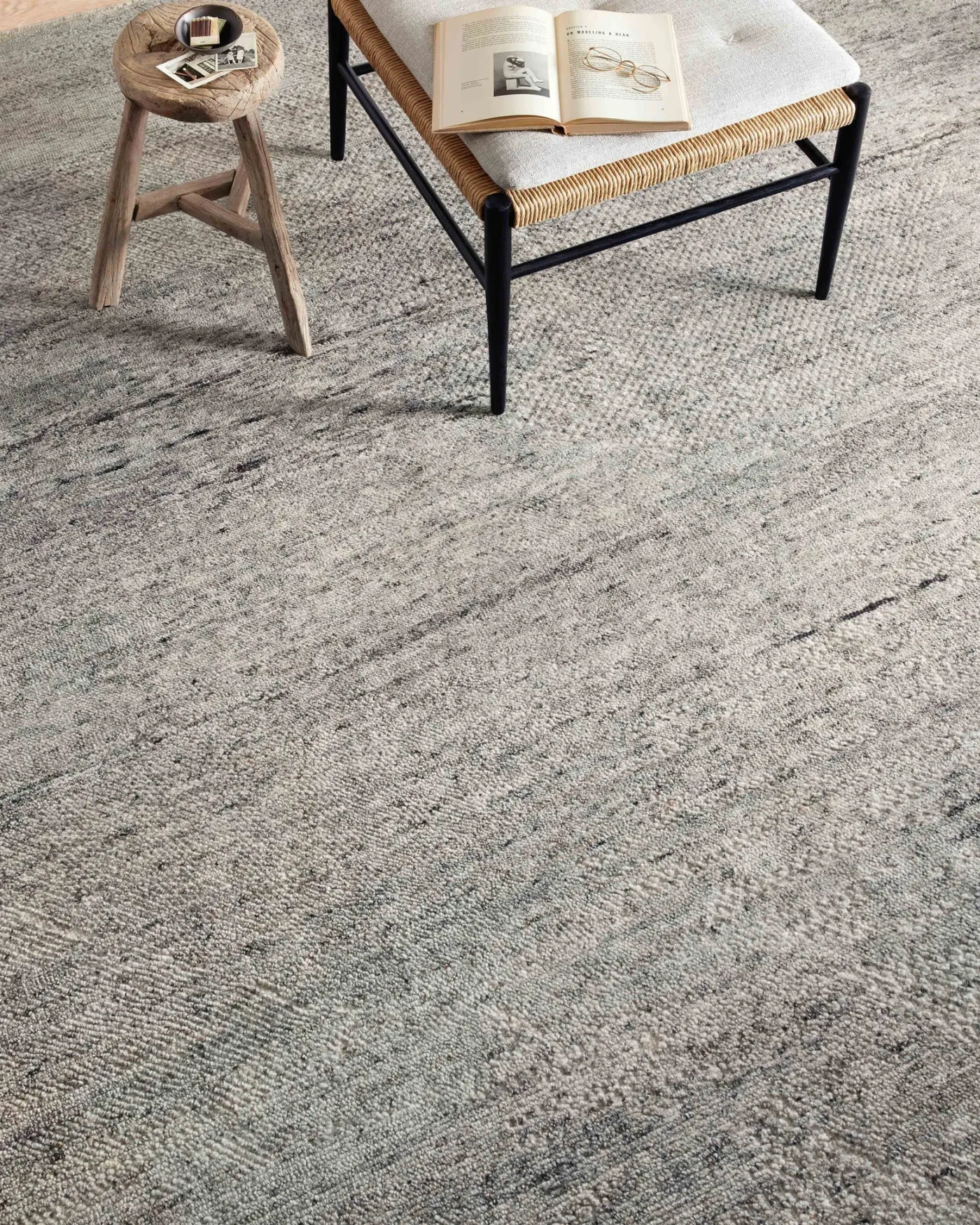 Collins COI-03 Pebble / Silver Area Rug