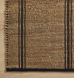 Colton CON-01 Natural / Black Area Rug