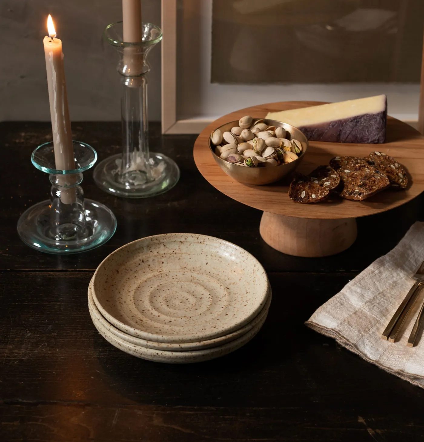 Concentric Ceramic Catch All Plate
