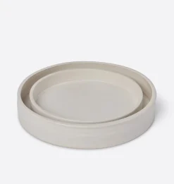 Coupe Tray Eggshell