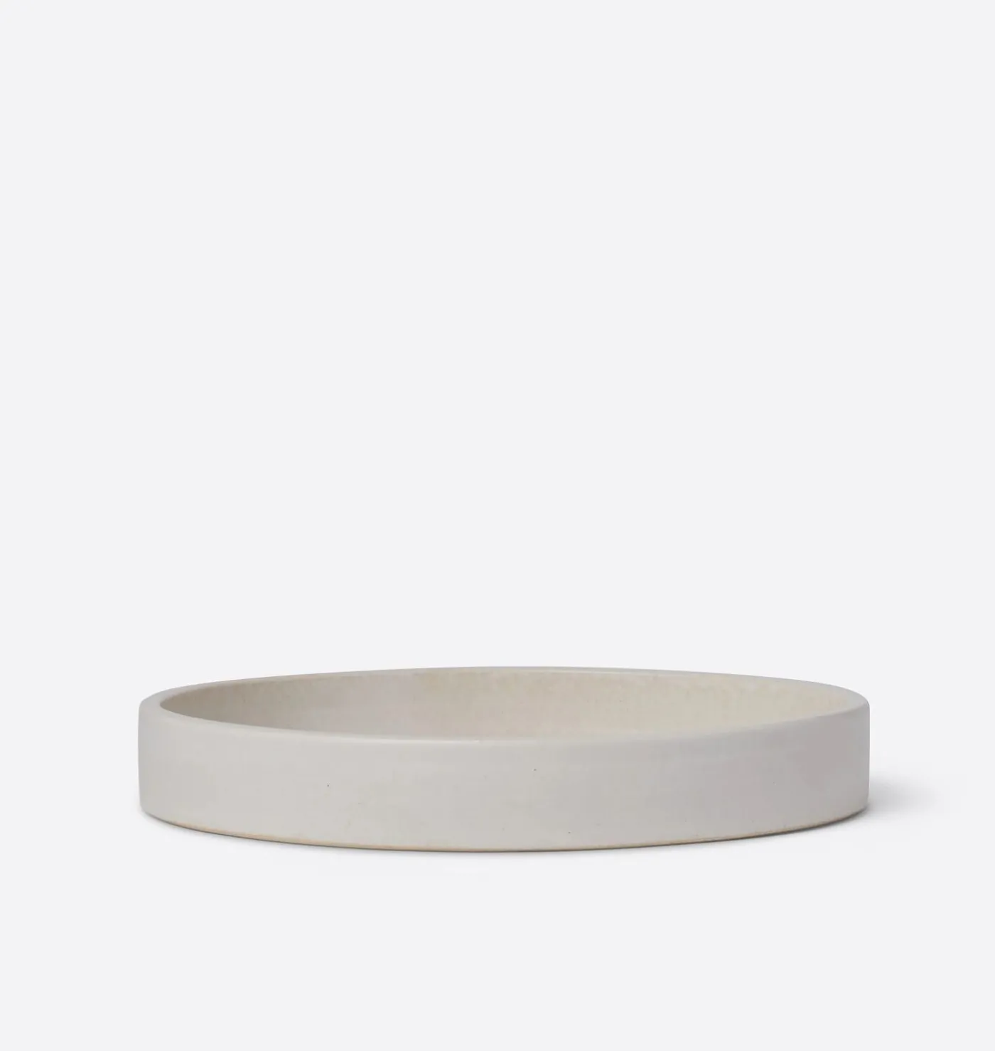Coupe Tray Eggshell
