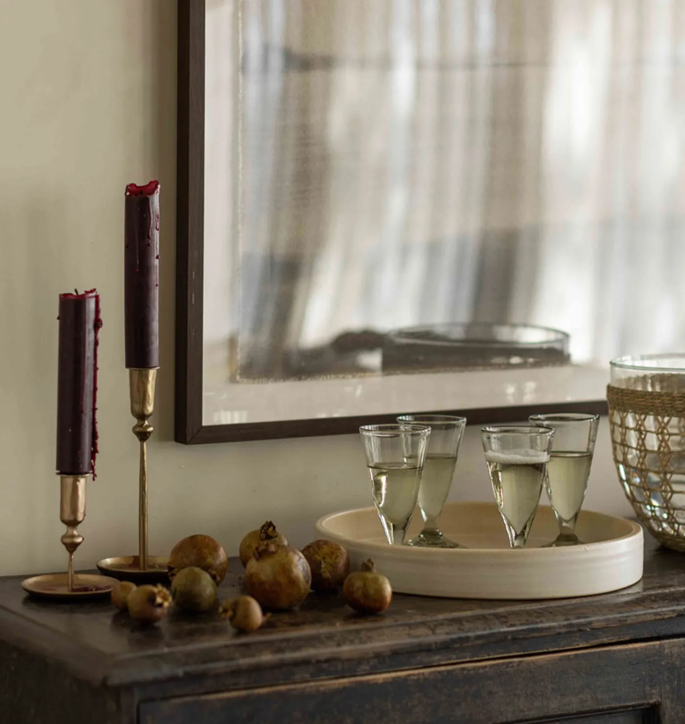 Coupe Tray Eggshell