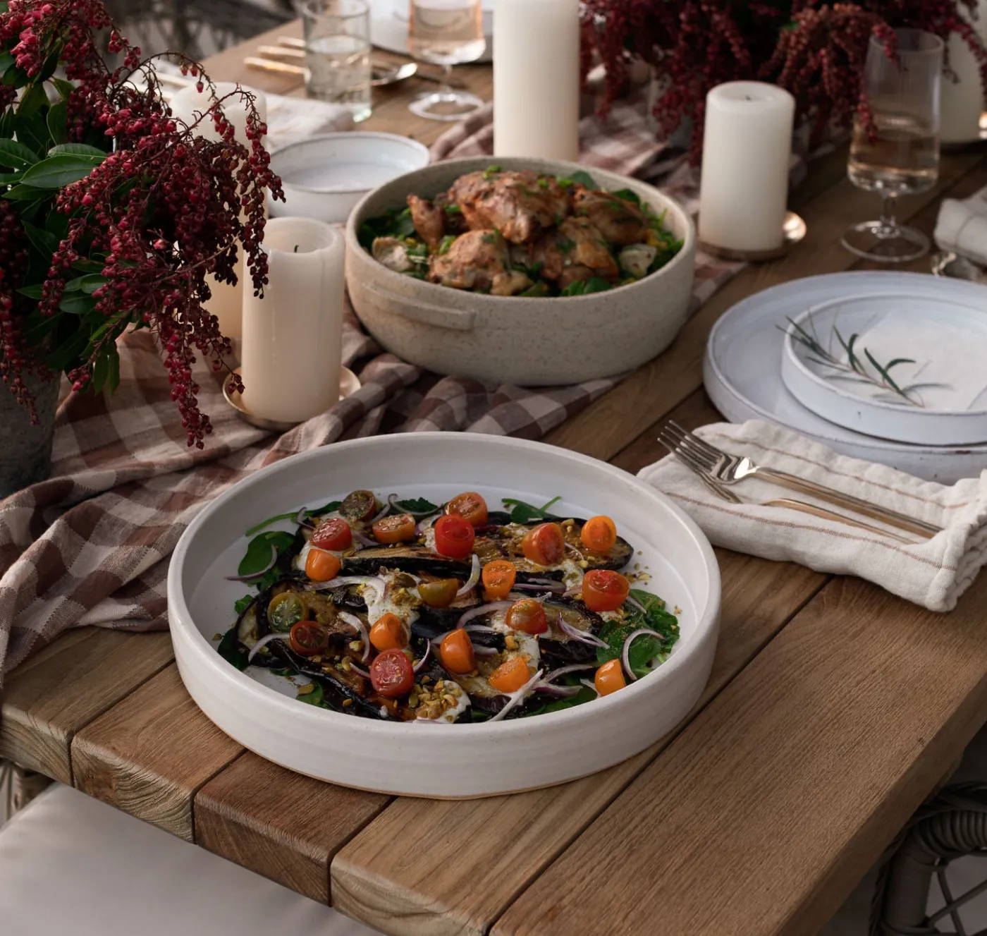 Coupe Tray Eggshell