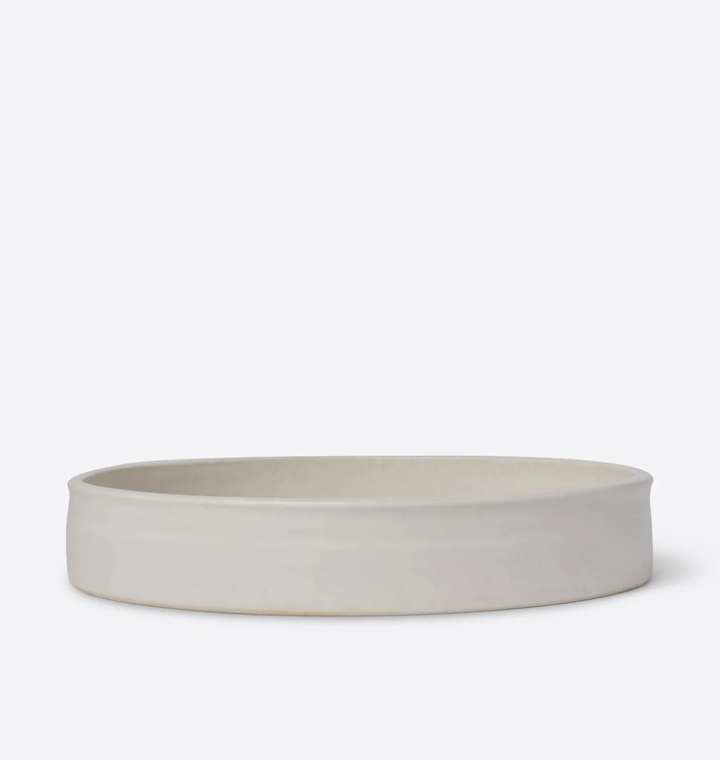 Coupe Tray Eggshell