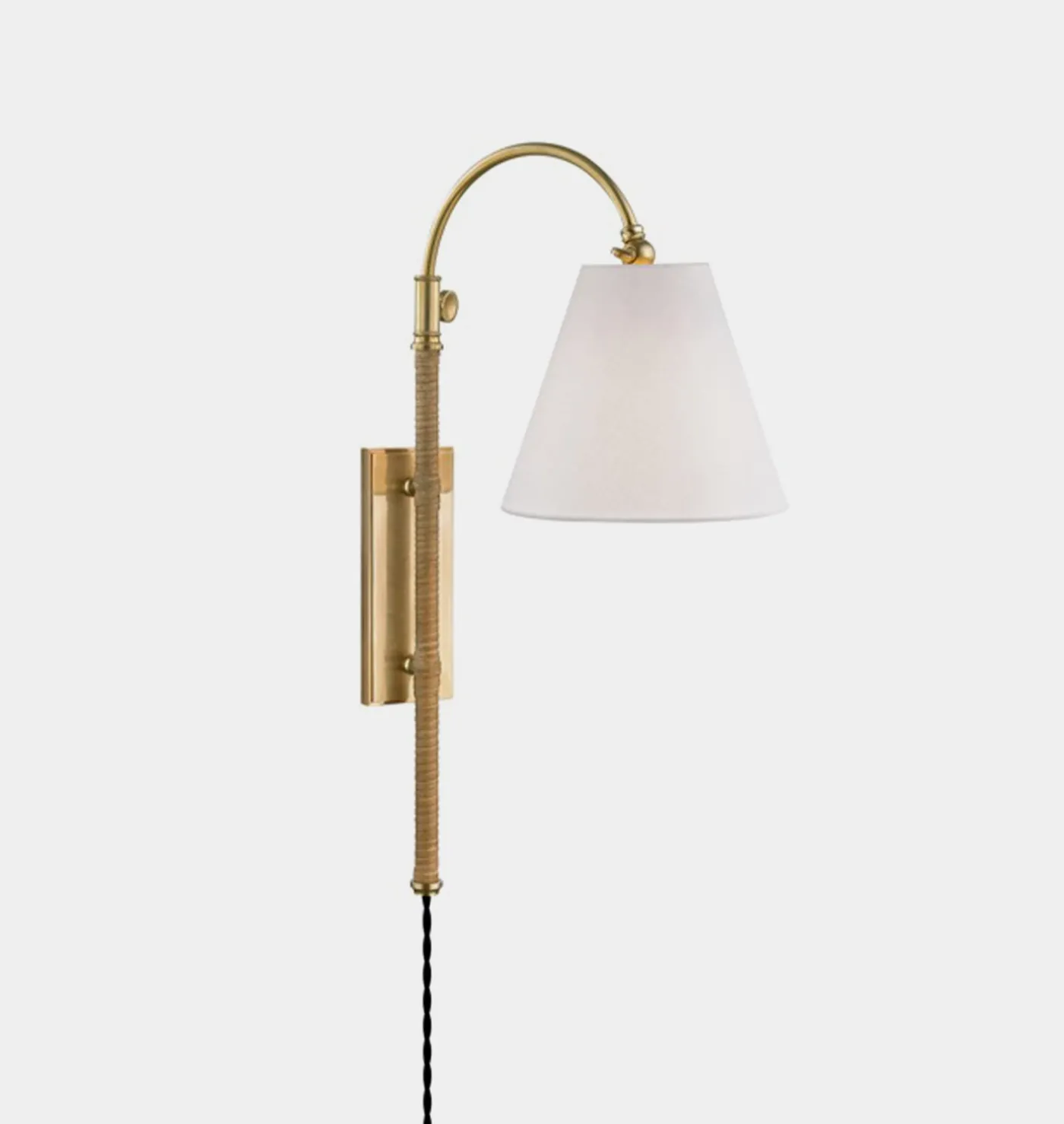 Curves II Plug-In Sconce