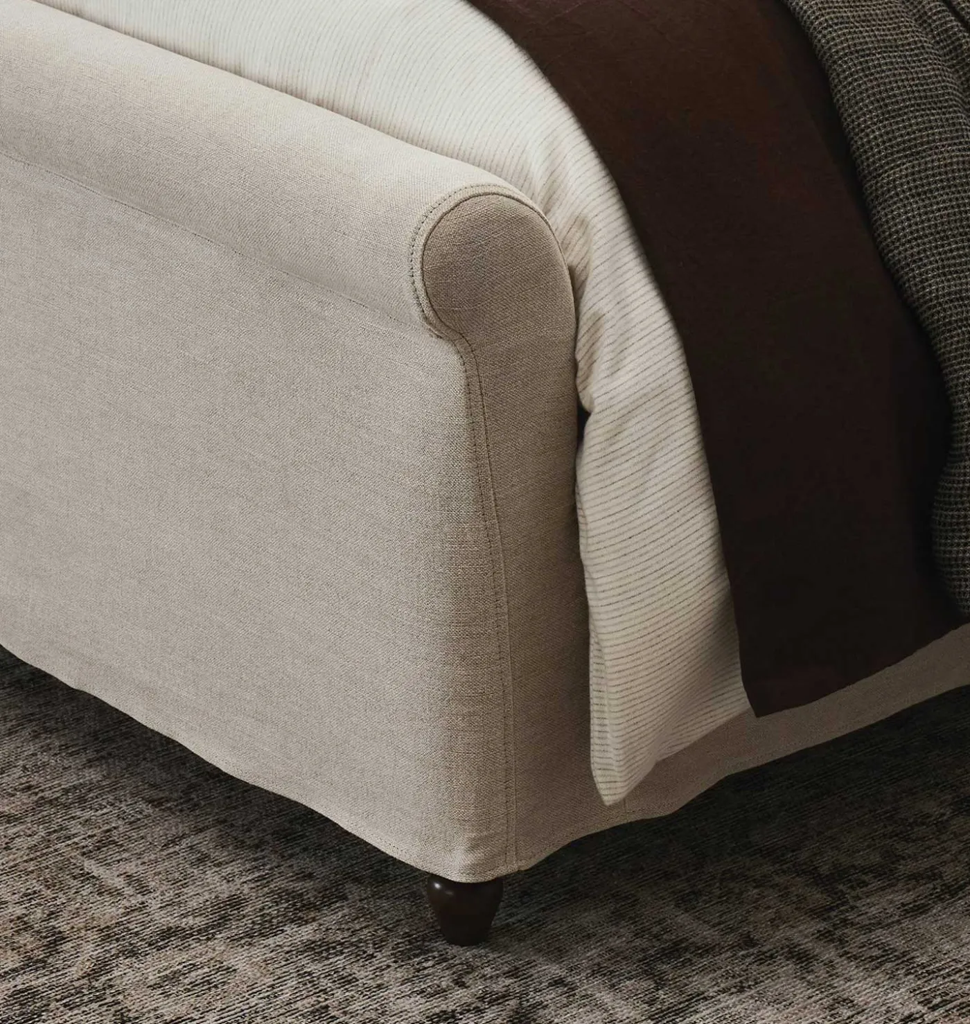 Dalia Slipcovered Bed