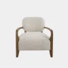 Dell Natural Shearling Lounge Chair