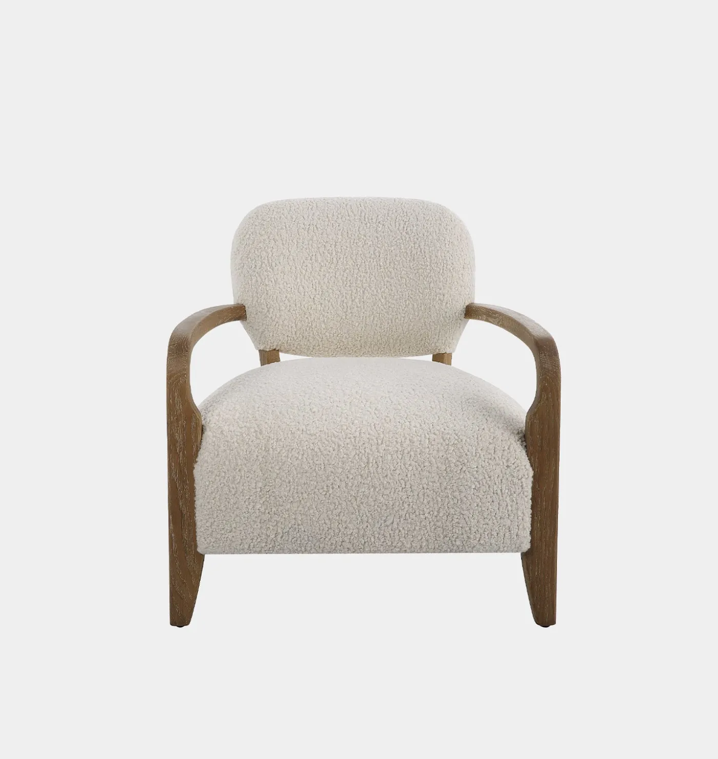 Dell Natural Shearling Lounge Chair