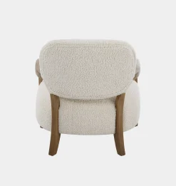 Dell Natural Shearling Lounge Chair