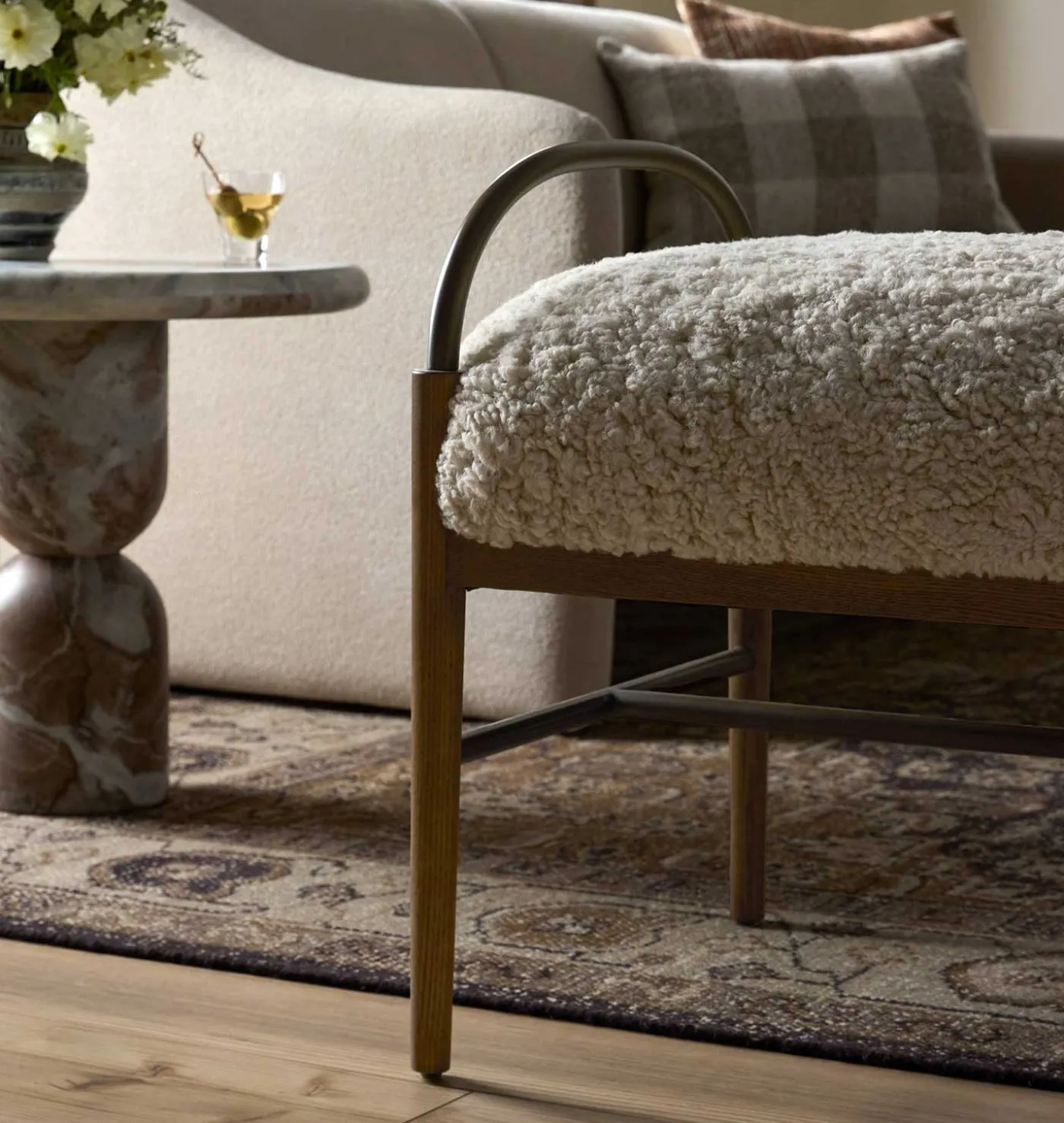 Demi Accent Stool