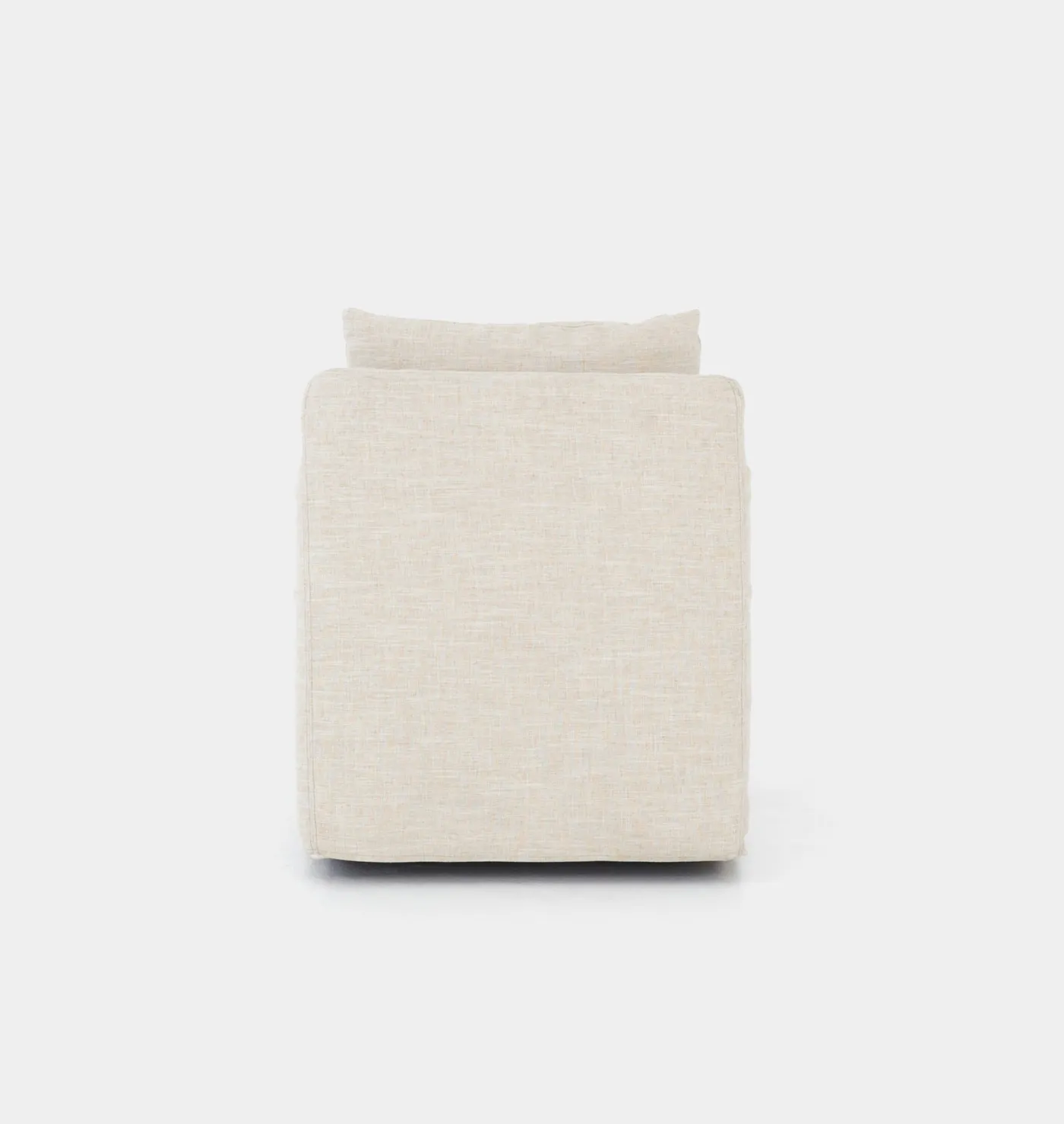 Douglas Slipcovered Swivel Chair