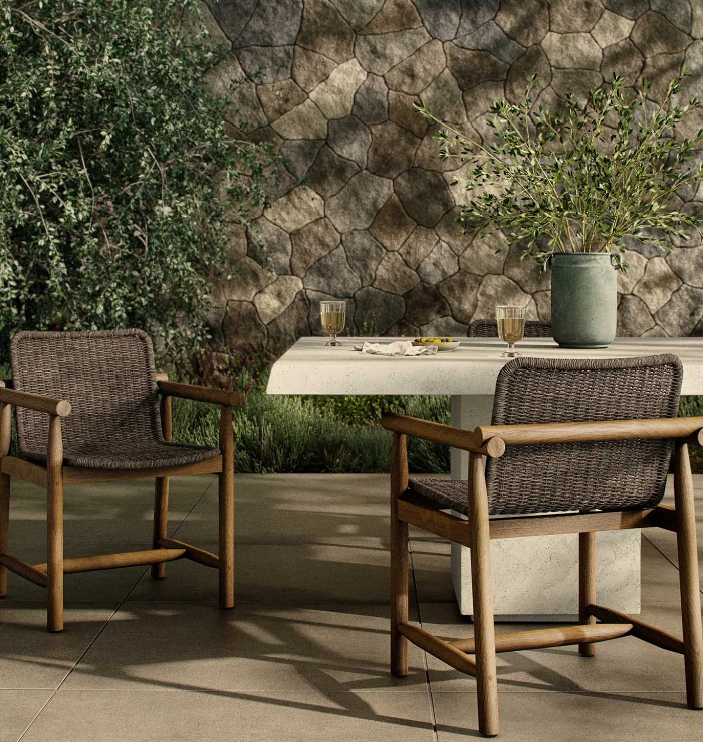 Dume Outdoor Dining Armchair