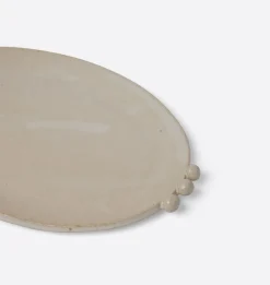 Ellipse Stoneware Tray