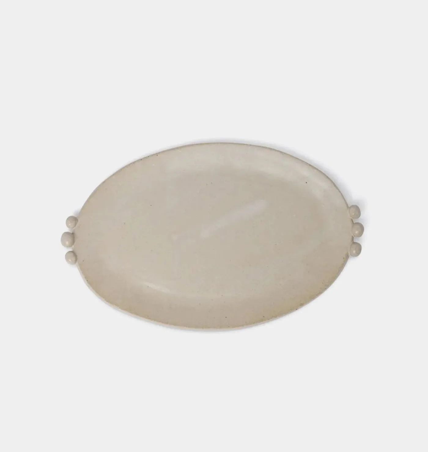 Ellipse Stoneware Tray