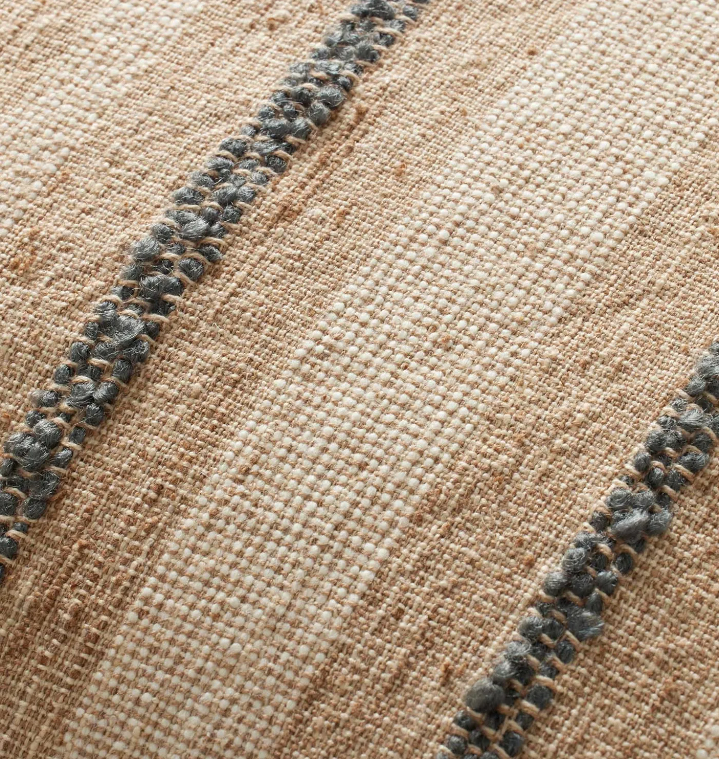 Elowen Pillow 22'' x 22'' Natural / Blue