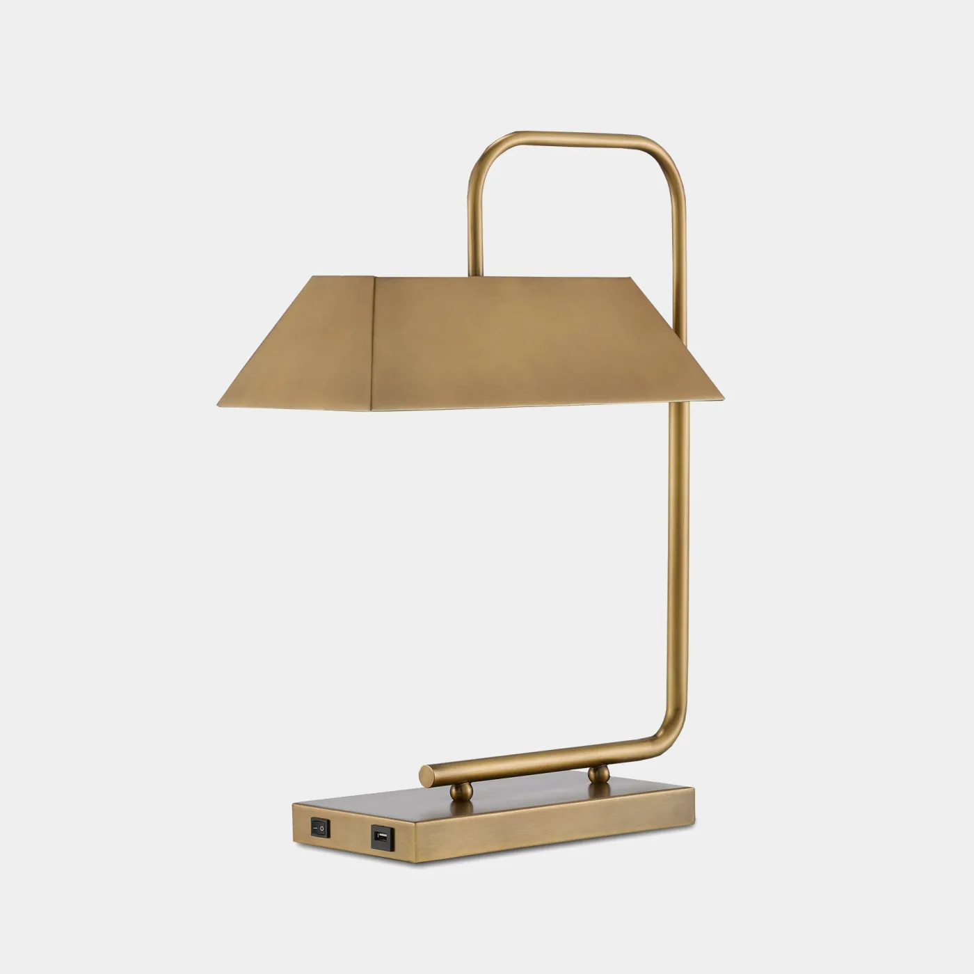 Emeris Brass Table Lamp