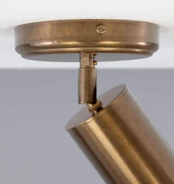 Evanston Ceiling Light Antique Brass