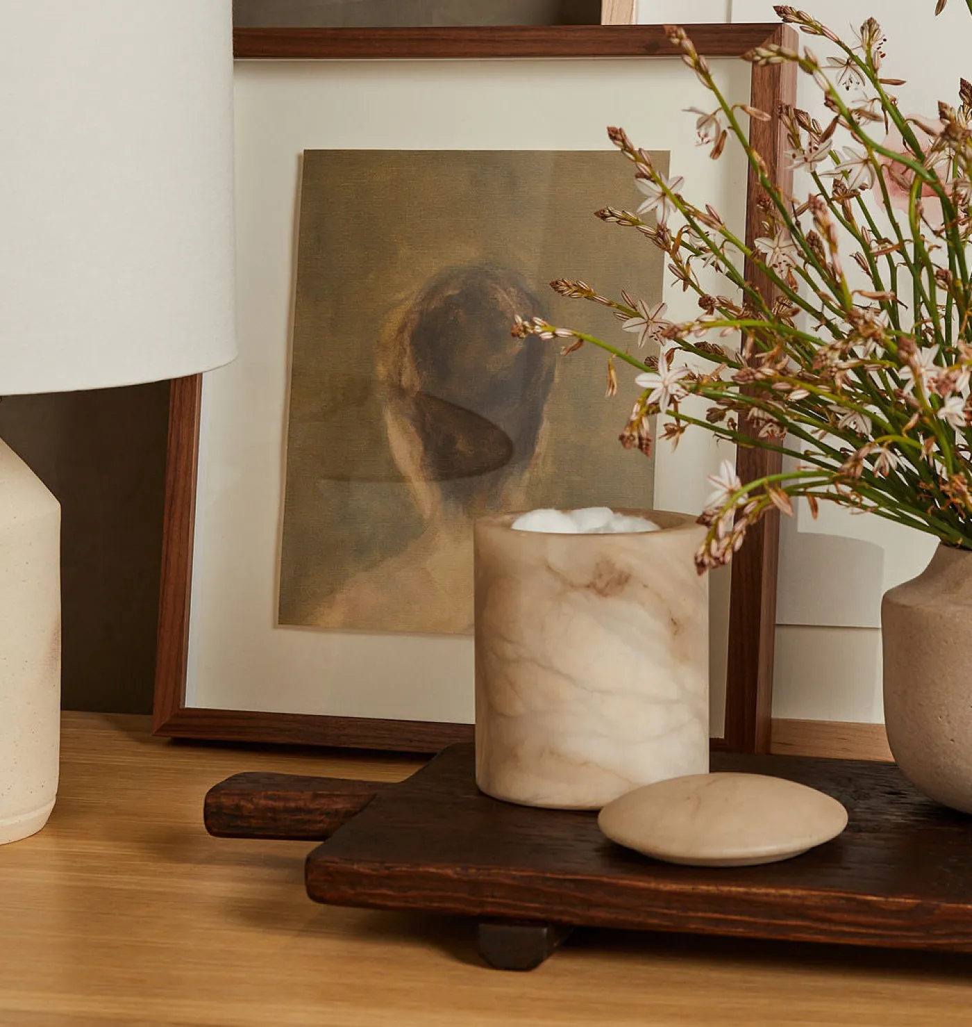 Everly Alabaster Canister