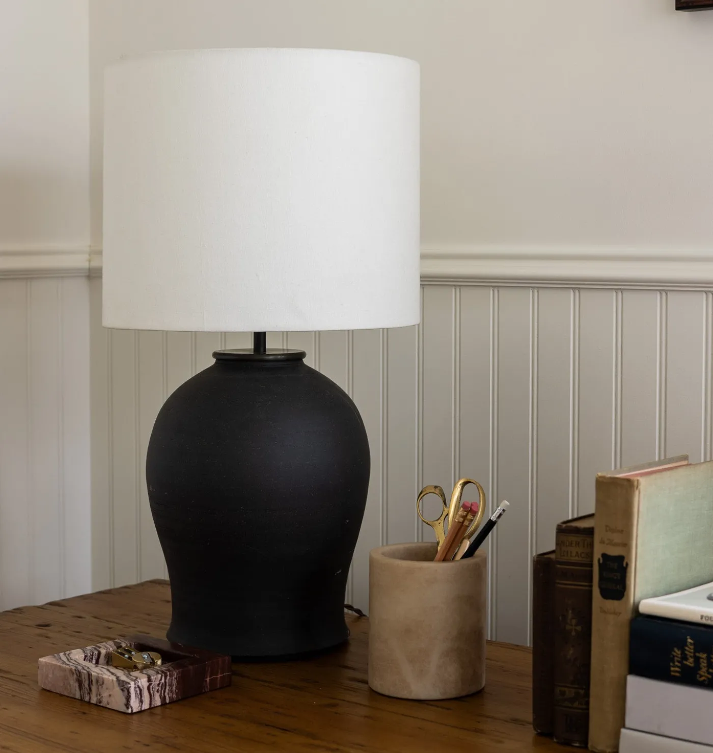 Everly Alabaster Canister