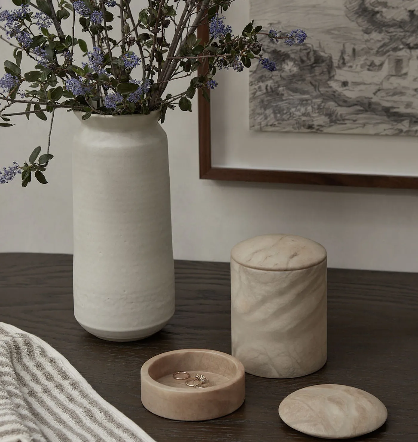 Everly Alabaster Canister