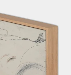 Examination of The Rose Framed Print