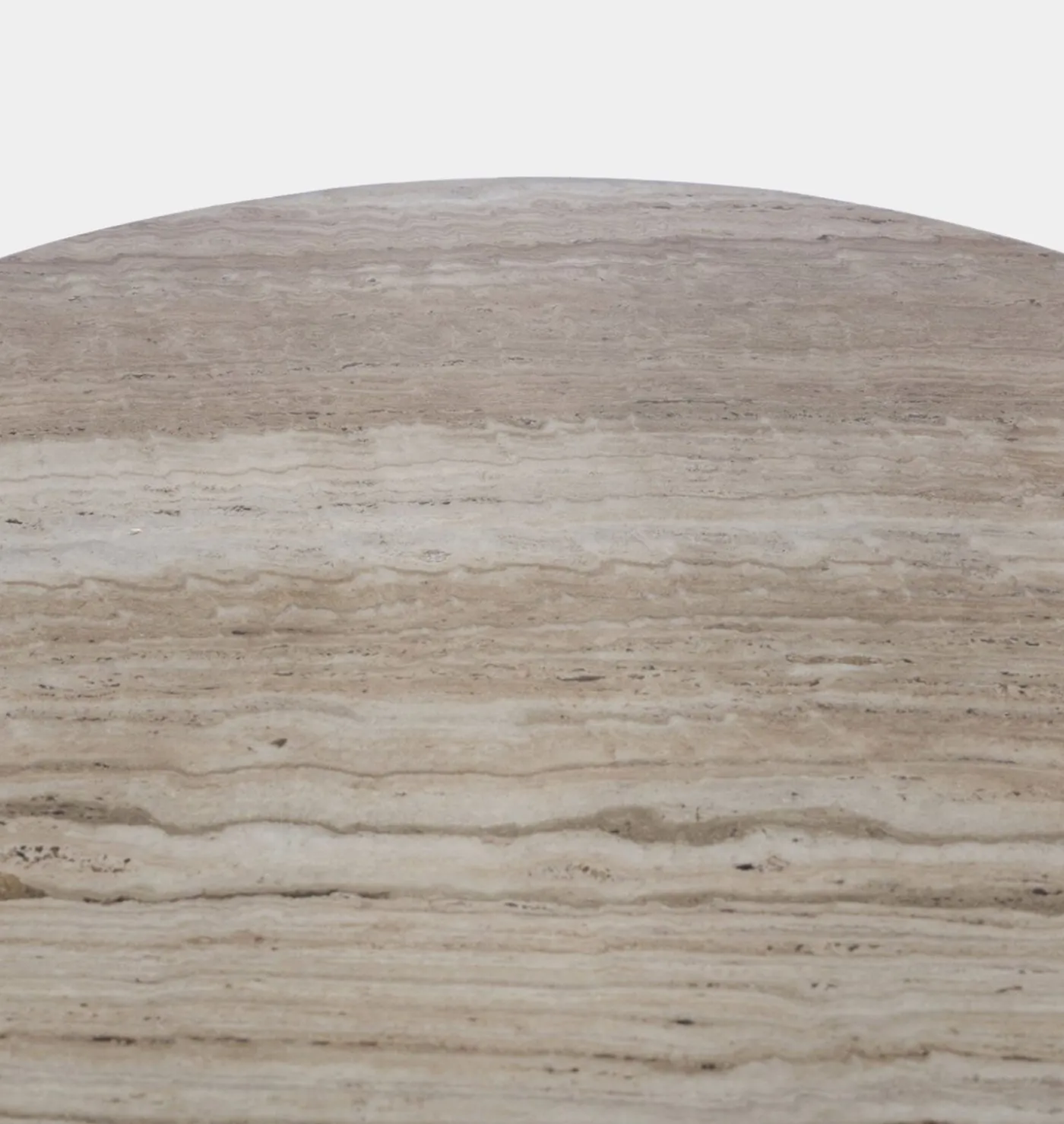 Figueroa Round Travertine Dining Table