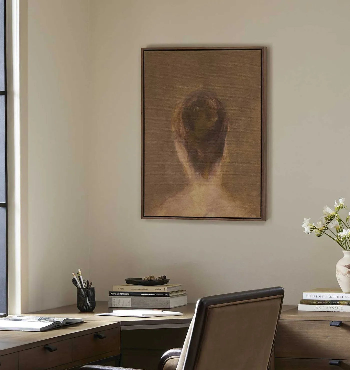 Figure 2 by Brittney Schulz Framed Print