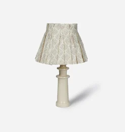 Floral Posy Linen Table Lamp