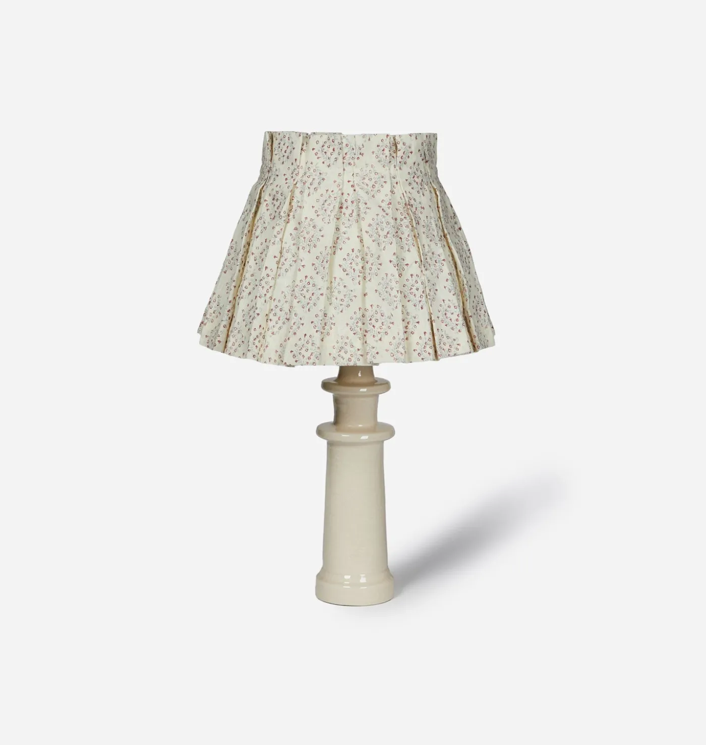 Floral Posy Linen Table Lamp